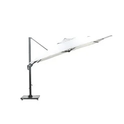 Garden Impressions Hawaii Big Pole telescoop parasol - 350x350cm -carbon black-royal zand Discount