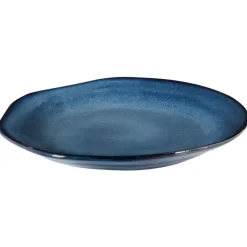 Leen Bakker HAWTHORN - Serviesset van 16 - Blauw - Steengoed Sale