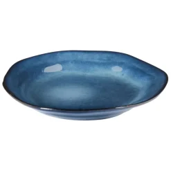 Leen Bakker HAWTHORN - Serviesset van 16 - Blauw - Steengoed Sale