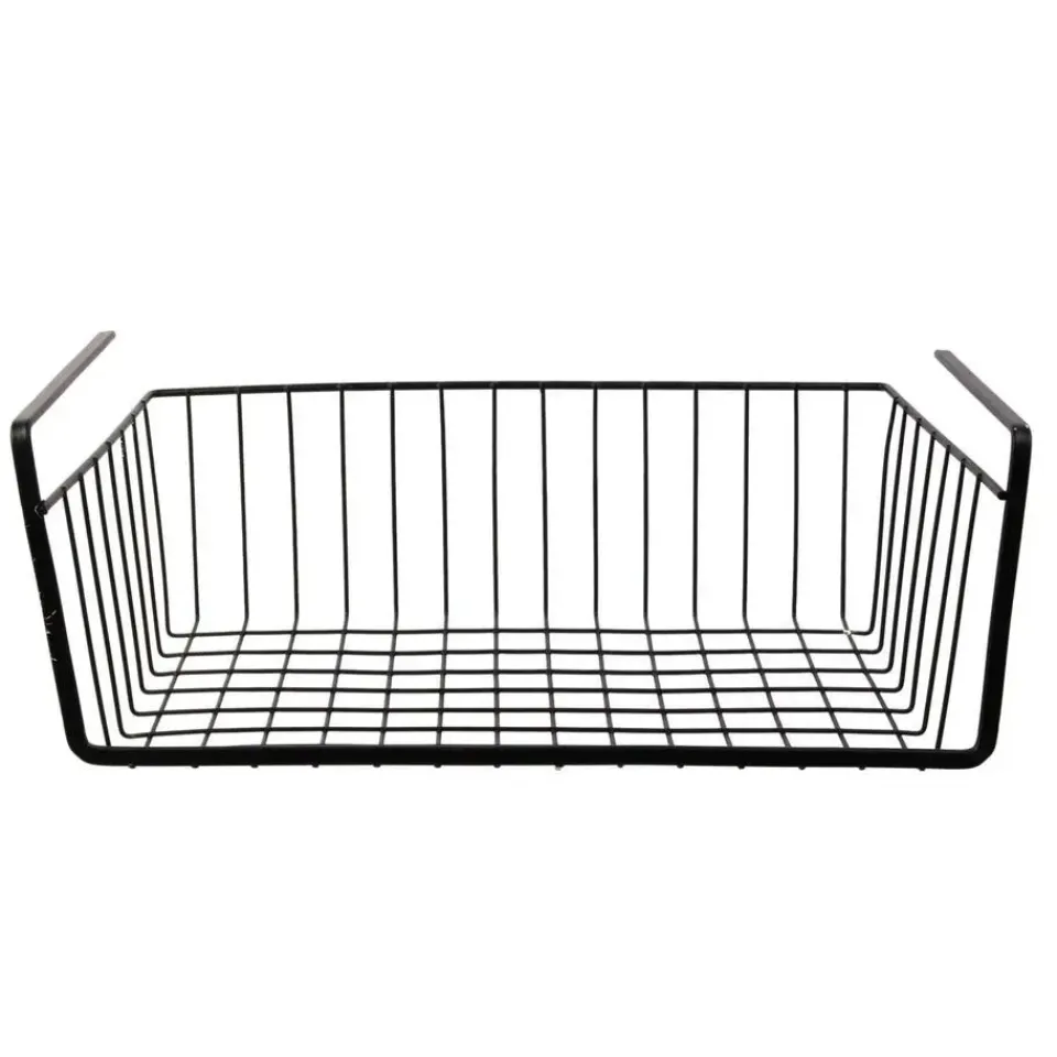 Leen Bakker HDF Hangmand voor kast - metaal - 40 x 26 x 14 cm - zwart New