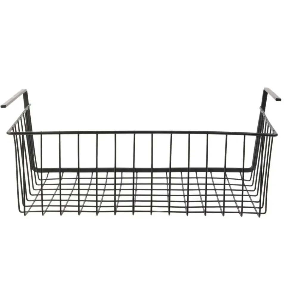 Leen Bakker HDF Hangmand voor kast - metaal - 40 x 26 x 14 cm - zwart New