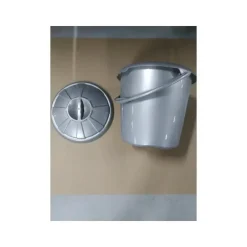 Hega Hogar Hega Hoger Vuilnisbak - grijs - afvalbak met deksel - 14 l Hot