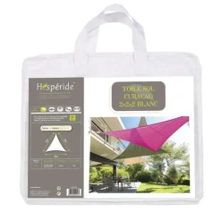 Hesperide Schaduwdoek Curacao - driehoekig - wit - 2 x 2 m Online