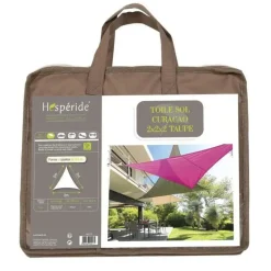 Hesperide Schaduwdoek Curacao - rechthoekig - taupe - 2 x 2 m Hot