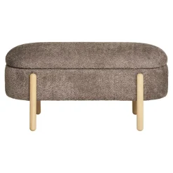 Hioshop Branca bank Met opberging bruin Clearance