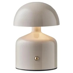 Merkloos Hioshop Elida bureaulamp oplaadbaar grijs Discount