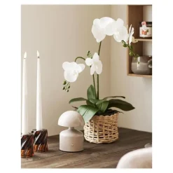 Merkloos Hioshop Elida bureaulamp oplaadbaar grijs Discount