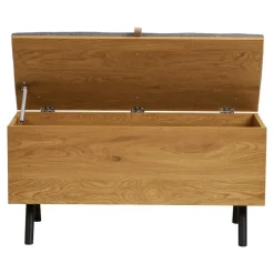 Merkloos Hioshop Elna bank met opbergruimte eikendecor Online