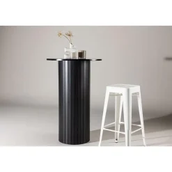 Hioshop Härön bartafel Ø70 cm zwart Sale