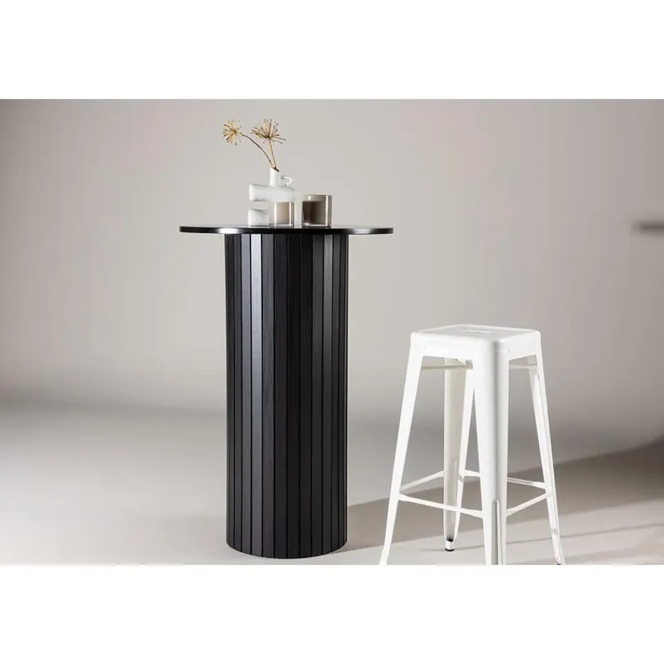 Hioshop Härön bartafel Ø70 cm zwart Sale
