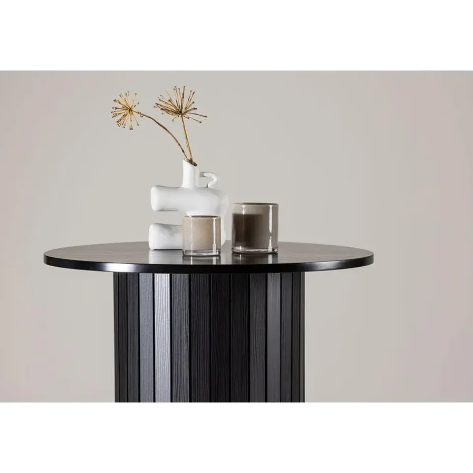 Hioshop Härön bartafel Ø70 cm zwart Sale