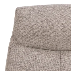 Hioshop London fauteuil recliner met voetenbank bouclé beige Online