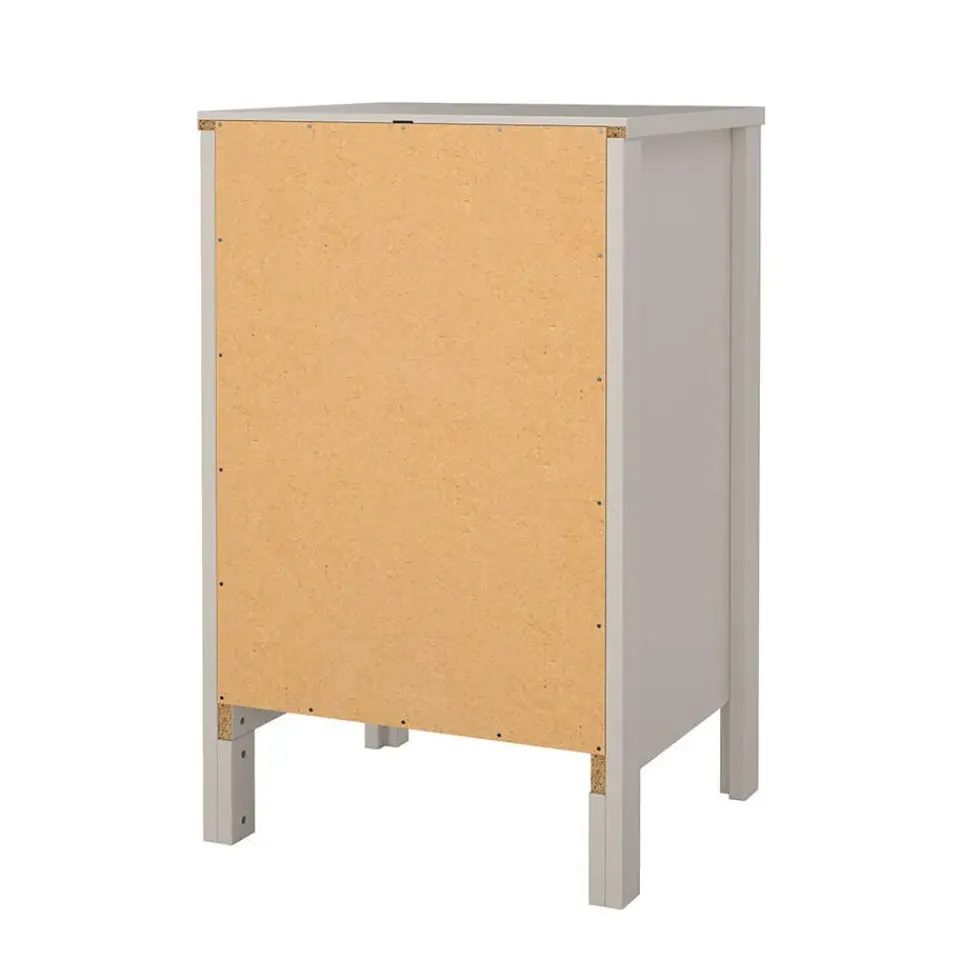 Hioshop Madrid nachtkastje 3 lades cashmere Clearance