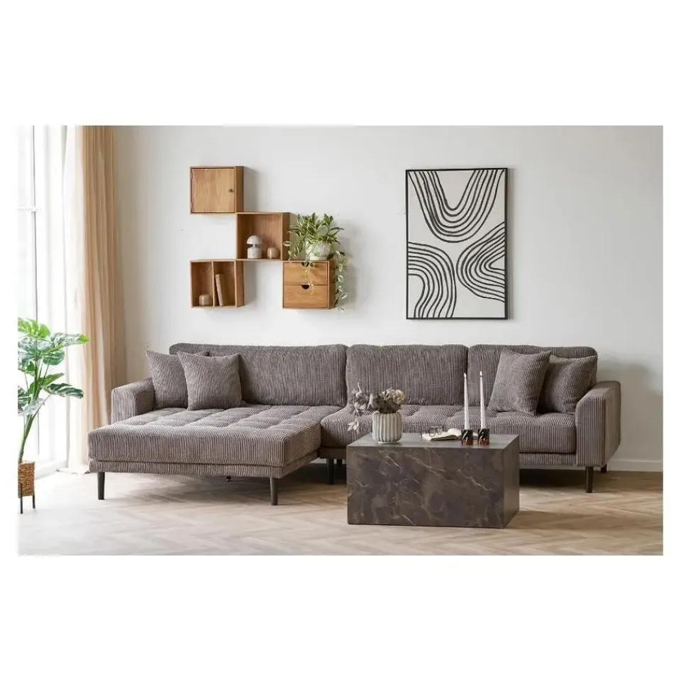 Merkloos Hioshop Mina wandkast 1 deur eiken Outlet