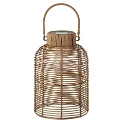 Merkloos Hioshop Nelli lantaarn met geïntegreerde zonnecellen natuur Discount