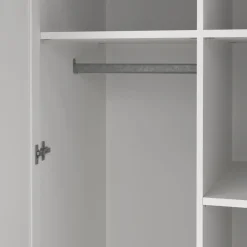 Hioshop North kledingkast 2 deuren wit Online