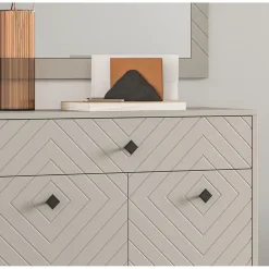 Hioshop Notes schoenenkast 2 deuren mat beige Online