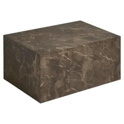 Merkloos Hioshop Nuuk salontafel marmerdecor bruin Sale