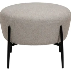 Merkloos Hioshop Orbit Dan-Form poef bouclé lichtgrijs Discount