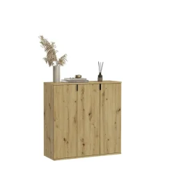 Hioshop ProjektX kommode 2+1 deuren 3 deuren eiken decor Clearance