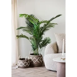 Merkloos Hioshop Runa mand set van 2 natuur Outlet