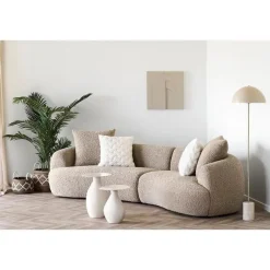 Merkloos Hioshop Runa mand set van 2 natuur Outlet