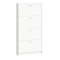 Hioshop Schoenenkast wit mat 75x148x17 cm Escape Online