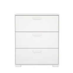 Hioshop Sofia ladekast 3 lades wit