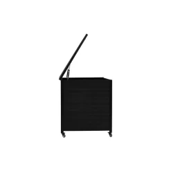 Hioshop Tiana opbergbox zwart Outlet