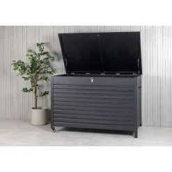 Hioshop Tiana opbergbox zwart Outlet