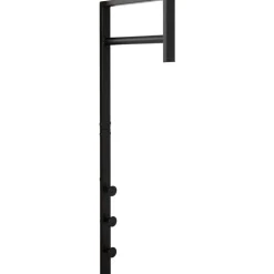 Hioshop Trento kapstok zwart Outlet