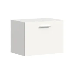 Hioshop Vaga schoenenkast wandgemonteerd 52x39cm 1 klepdeur wit Sale