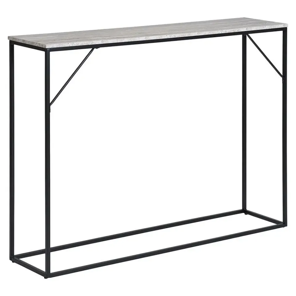 Hioshop Vita sidetable 1 plank travertin decor Best