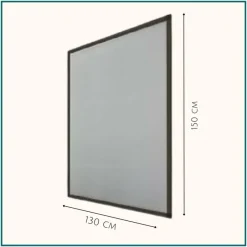 HIXA Raamhor 130x150 anti-insect 2 stuks Discount