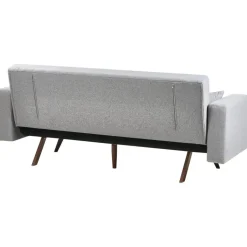 Leen Bakker HJULBY - Driezitsbank - Donkergrijs - Polyester Clearance