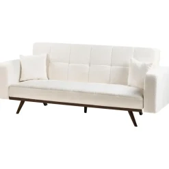 Leen Bakker HJULBY - Driezitsbank - Gebroken wit - Bouclé Clearance