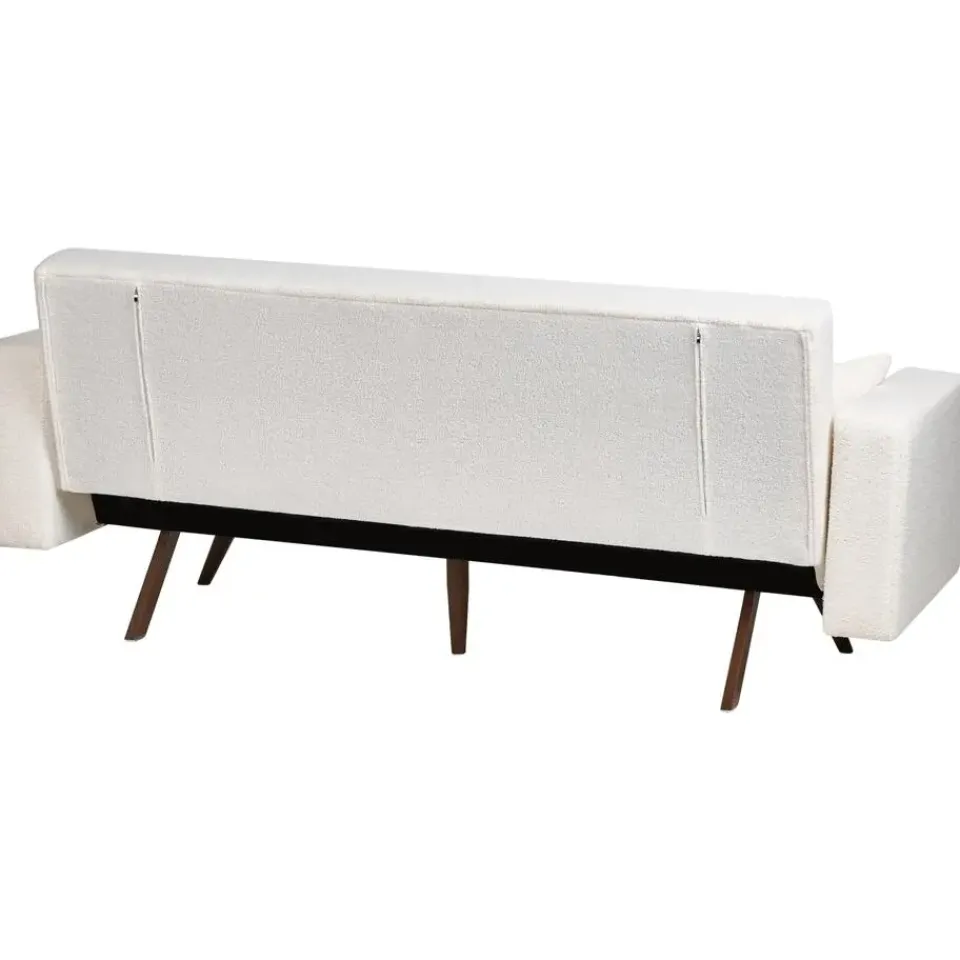 Leen Bakker HJULBY - Driezitsbank - Gebroken wit - Bouclé Clearance