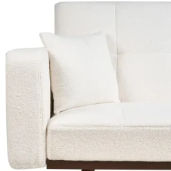 Leen Bakker HJULBY - Driezitsbank - Gebroken wit - Bouclé Clearance