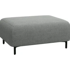 Leen Bakker Hocker Elsa - stof Eden - grijs Clearance