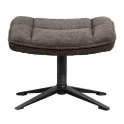 Leen Bakker Hocker Emily - donkerbruin Best