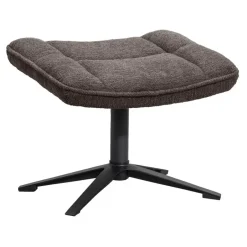 Leen Bakker Hocker Emily - donkerbruin Best