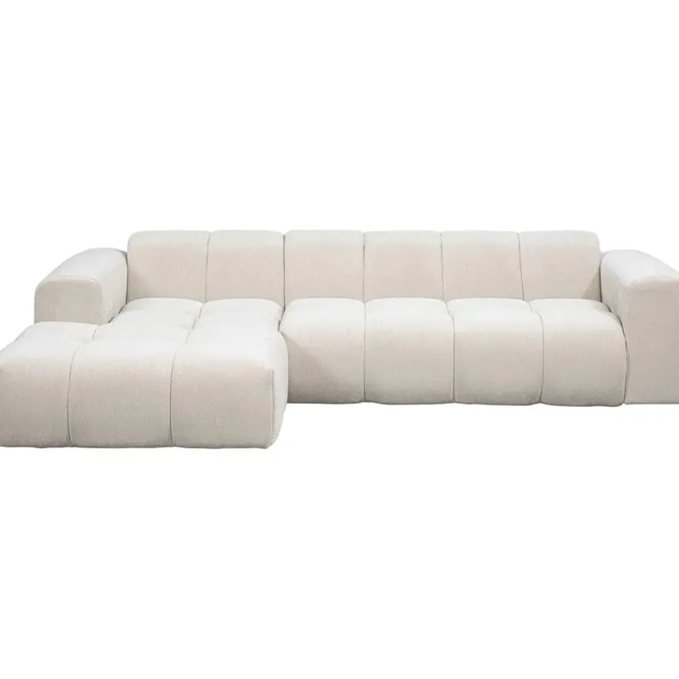 Leen Bakker Hoekbank Beau links - Raven - beige Discount