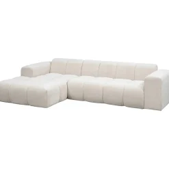 Leen Bakker Hoekbank Beau links - Raven - beige Discount