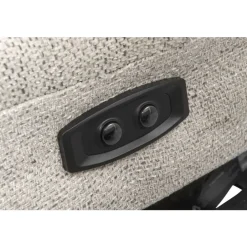 Leen Bakker Hoekbank Dave rechts - elektrisch verstelbaar - lichtgrijs Outlet