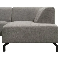 Leen Bakker Hoekbank Noud rechts - grijs Outlet