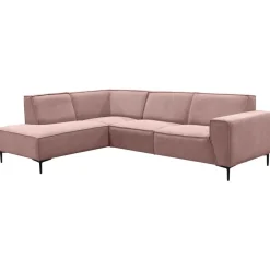 Leen Bakker Hoekbank Romy links - roze Outlet