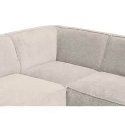 Leen Bakker Hoekbank Romy rechts - stof Egon - beige