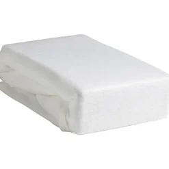 Leen Bakker Hoeslaken Molton stretch - wit - 160x200 cm Online