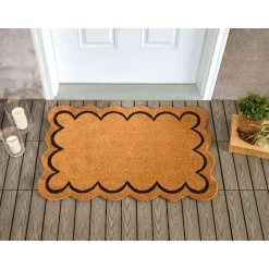 Leen Bakker HOLON - Deurmat - Natuurlijk - 60 x 90 cm - Kokos Clearance