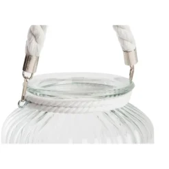 Home & Styling Kaarsen houder - windlicht - wit - 18 cm New